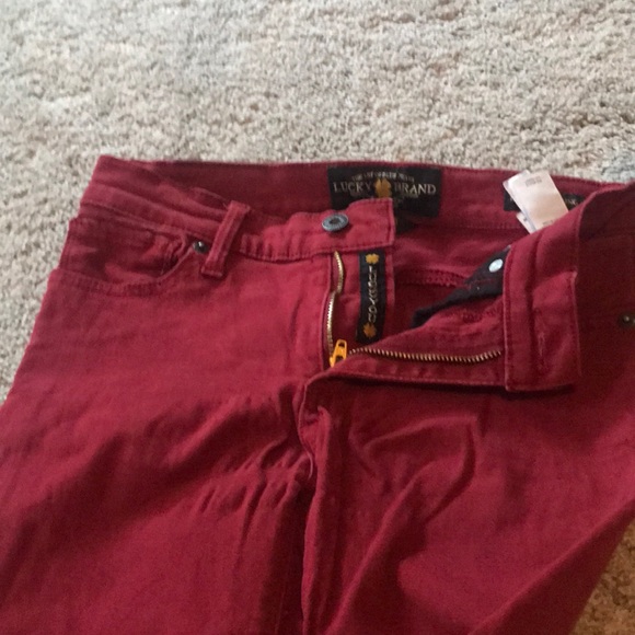 Red lucky jeans! - Picture 3 of 3